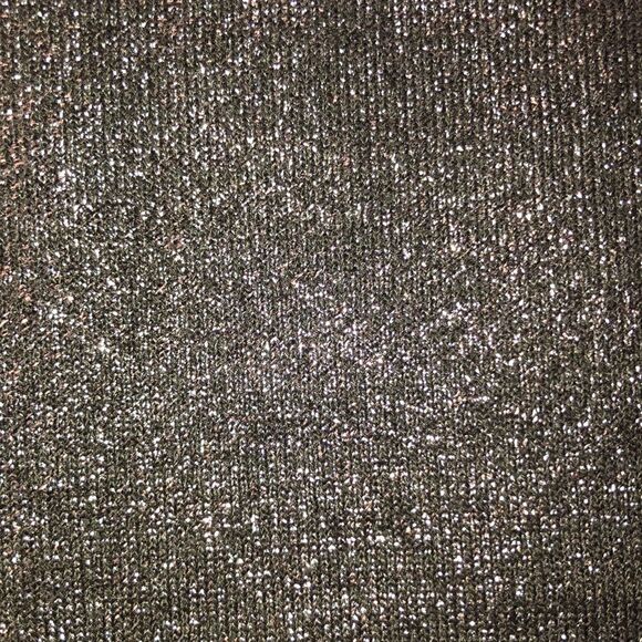 june & hudson L Dillard’s Camouflage Green Metallic Knit Pencil Skirt - Picture 9 of 10